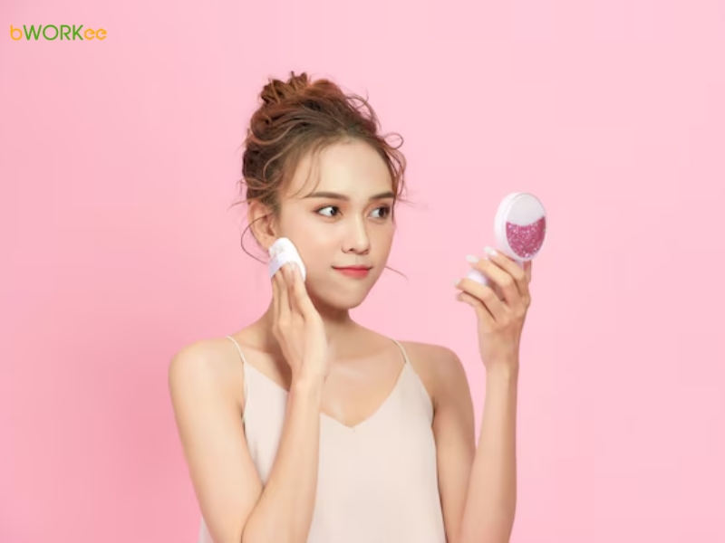 Bước 4: Đánh Phấn Phủ