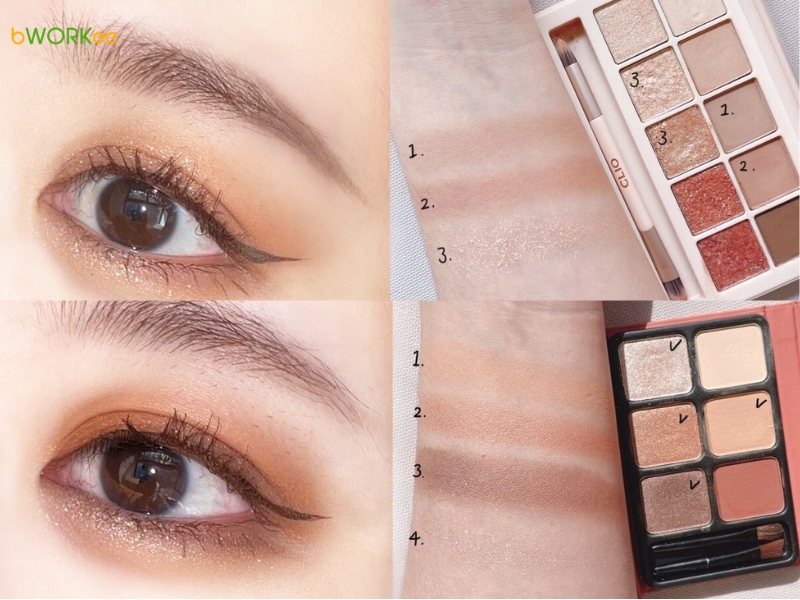 Bước 7: Đánh Phấn Mắt