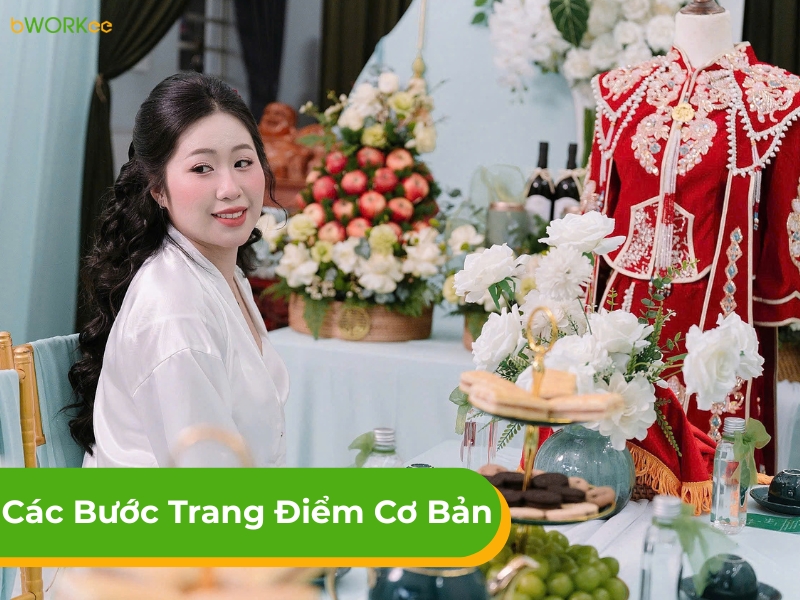 Hướng dẫn các bước trang điểm cơ bản tại nhà đơn giản