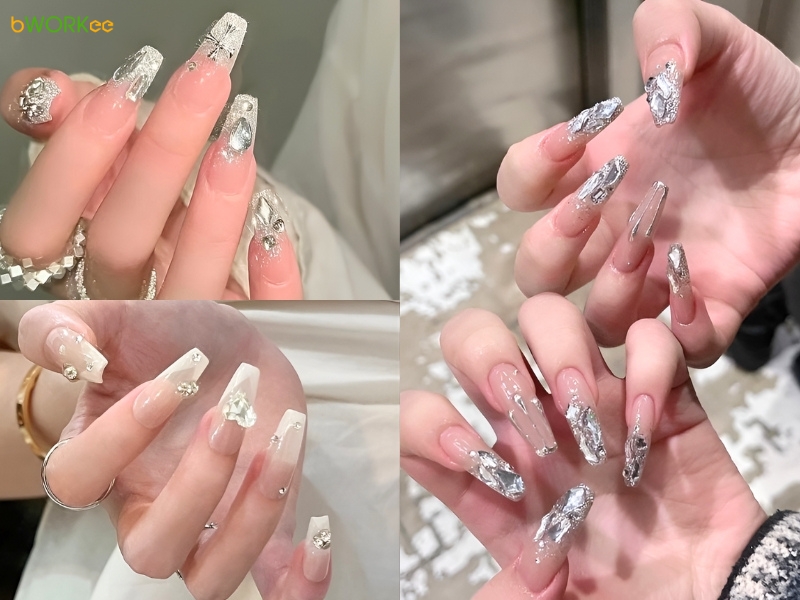 Mẫu Móng Tay Đẹp Cho Cô Dâu