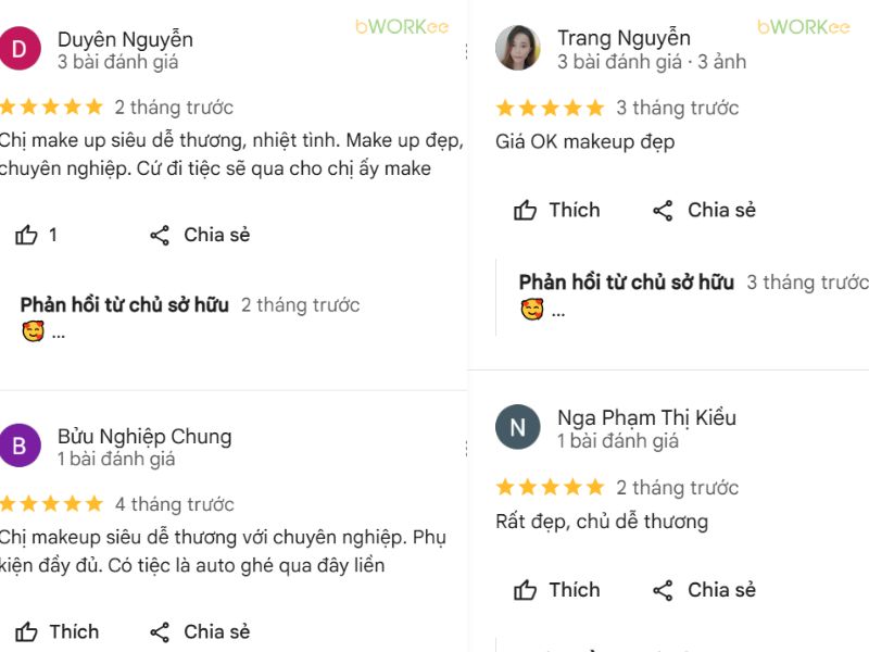 Khách hàng nói gì về Đẹp Bridal & Studio?