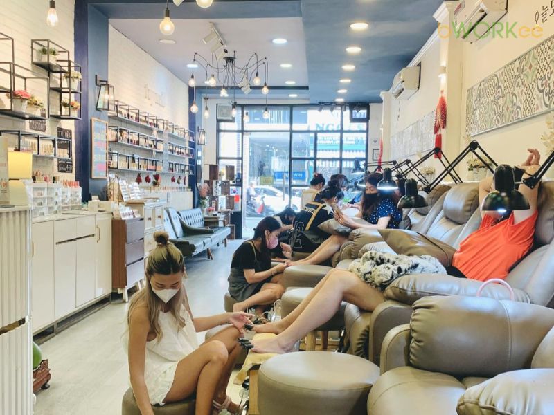 Dịch vụ sẵn có tại tiệm Top Nail