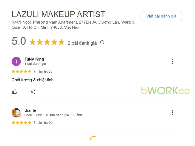 Đánh Giá Thực Tế Của Khách Hàng Về LAZULI MAKEUP ARTIST