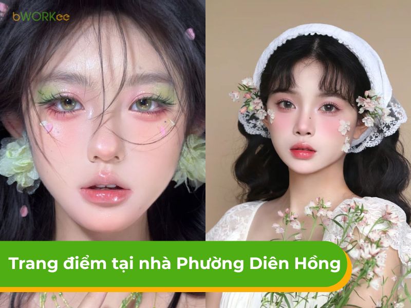 Dịch vụ trang điểm tại nhà phường Diên Hồng chuyên nghiệp