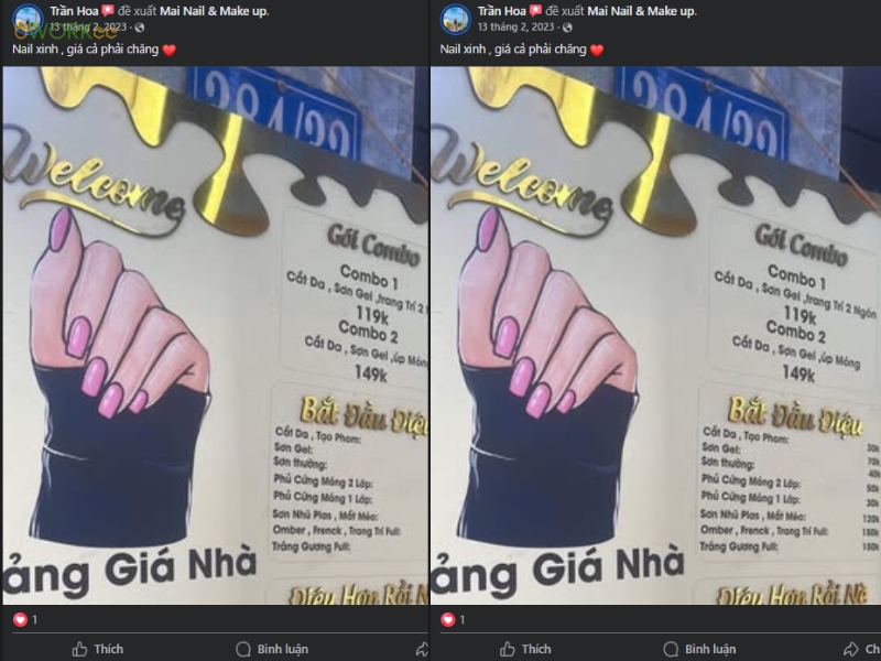 Đánh giá thực tế từ khách hàng về Mai Nail & Makeup