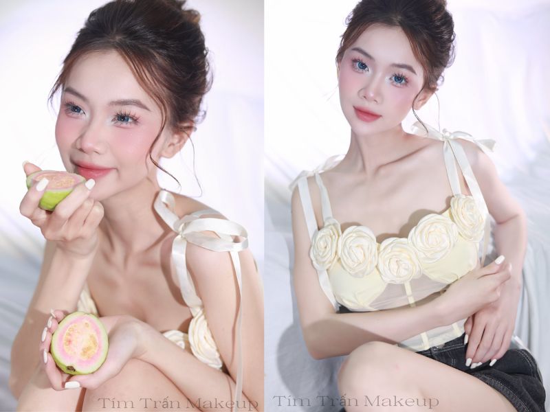 Tím Trần makeup-tóc giả