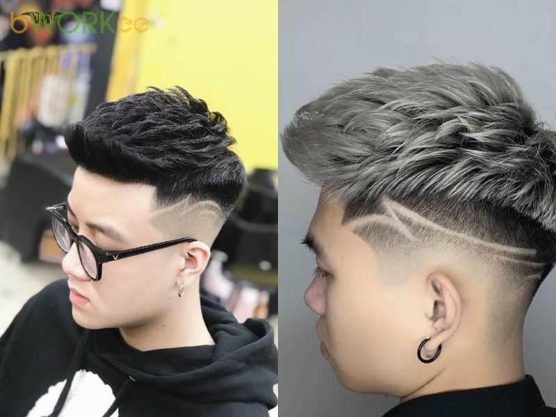 Short quiff cho học sinh