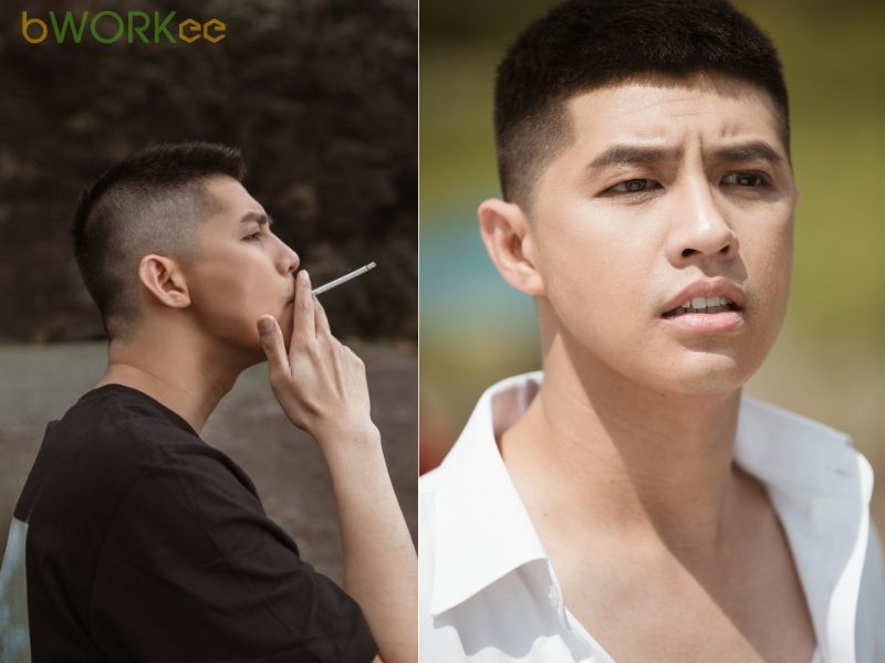 Tóc đầu đinh Noo Phước Thịnh