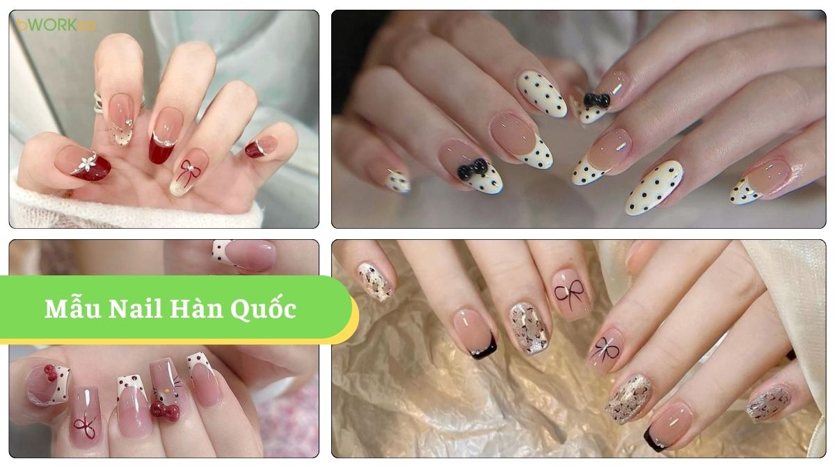 100+ Mẫu Nail Hàn Quốc Dễ Thương 2026 – Hot Trend Năm Nay