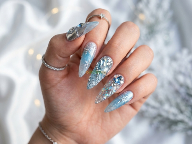 Tiệm nail chữa l&agrave;nh