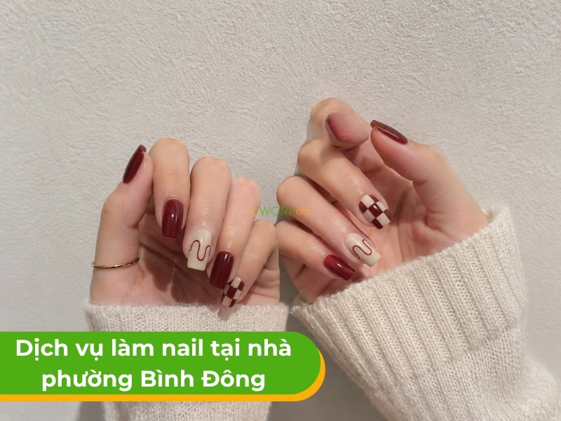 Dịch vụ làm nail tại nhà phường Bình Đông