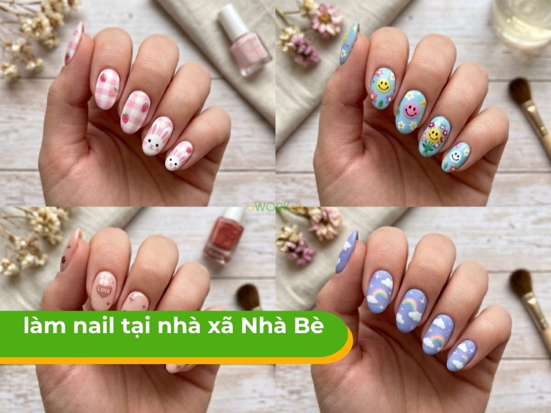 Dịch vụ làm nail tại nhà xã Nhà Bè