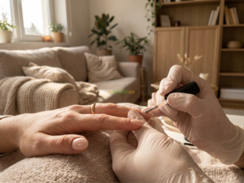Tổng quan về dịch vụ l&agrave;m nail tận nơi x&atilde; Cần Giờ