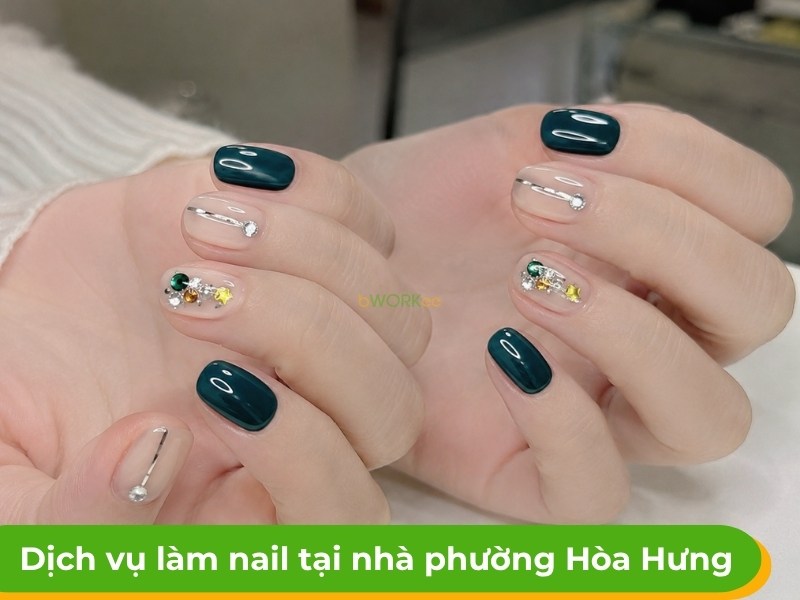 Dịch vụ làm nail tại nhà phường Hòa Hưng