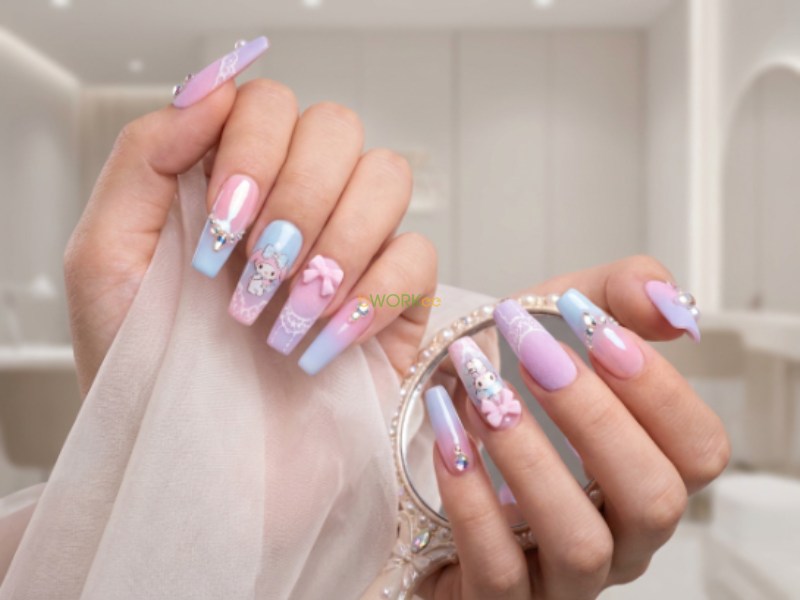 Salon Nails Thu H&agrave; x&atilde; B&igrave;nh Ch&aacute;nh