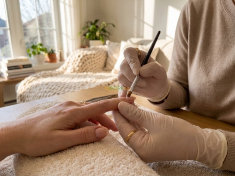 Tổng quan về dịch vụ l&agrave;m nail tận nơi phường Nhi&ecirc;u Lộc