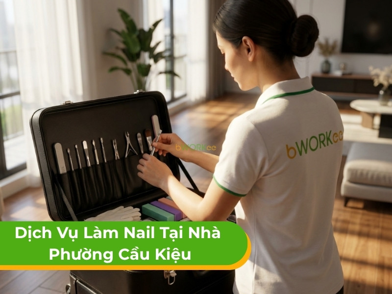 Dịch vụ làm nail tại nhà phường Cầu Kiệu