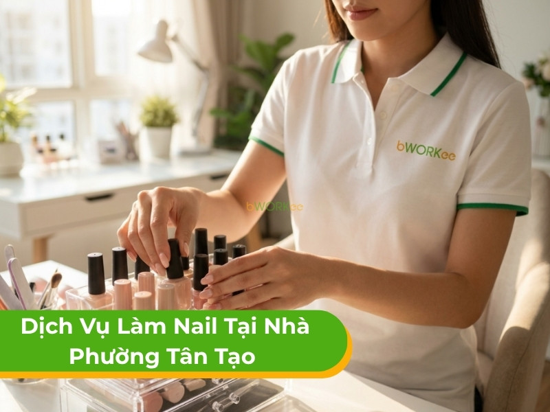 Dịch vụ làm nail tại nhà phường Tân Tạo