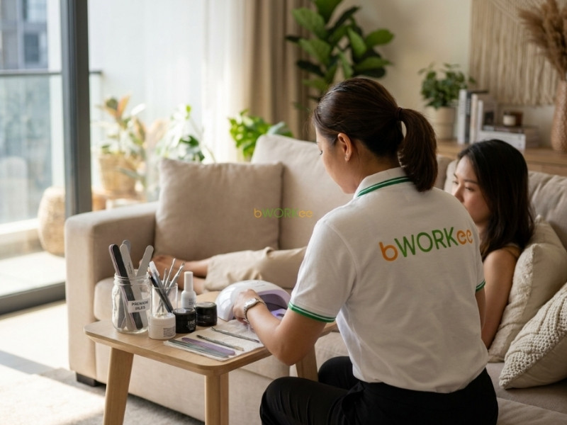 Tổng quan về dịch vụ làm nail tận nơi phường Bình Tân
