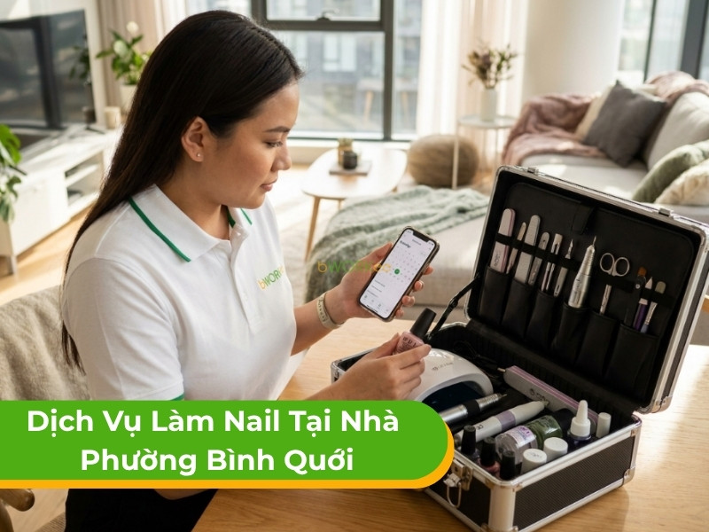 Dịch vụ làm nail tại nhà phường Bình Quới