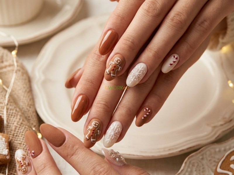 Nail L&ecirc; Thu Trang x&atilde; Nhuận Đức