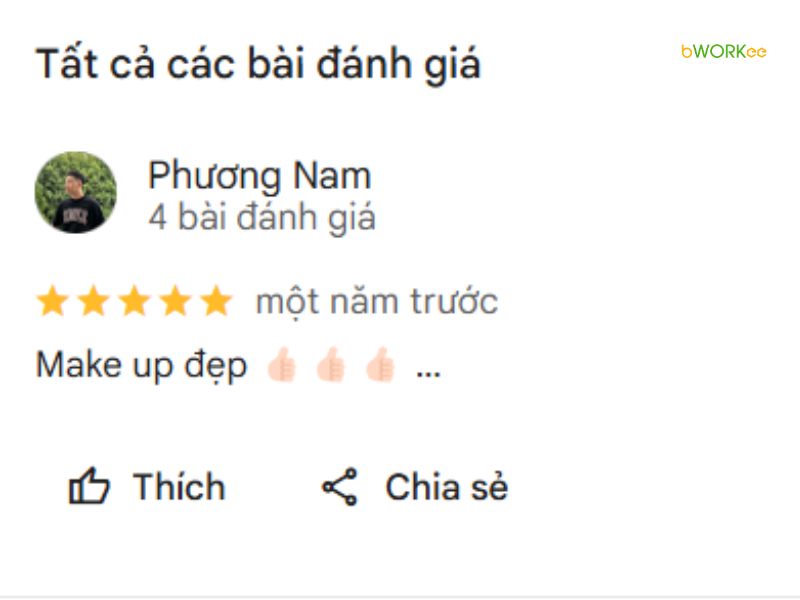 Đánh Giá của khách hàng về Duy Mun Makeup Academy