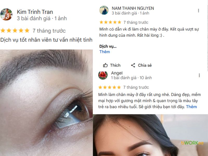 Đánh Giá của khách hàng về Linh Miêu Beauty & Academy