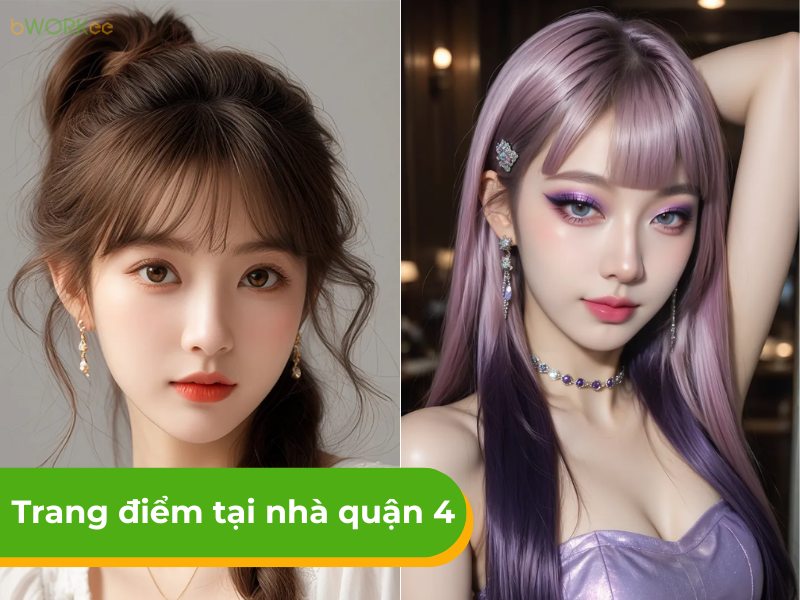 Bảng giá dịch vụ trang điểm tại nhà Quận 4 giá rẻ, uy tín