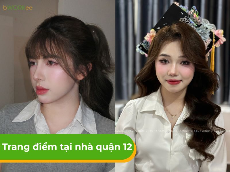 Bảng giá dịch vụ trang điểm tại nhà quận 12 uy tín