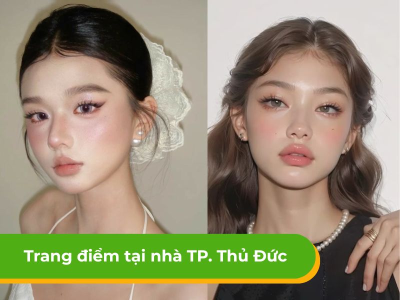 Dịch vụ trang điểm tại nhà tp Thủ Đức uy tín, chuyên nghiệp