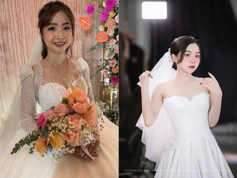Trang điểm cô dâu tại nhà