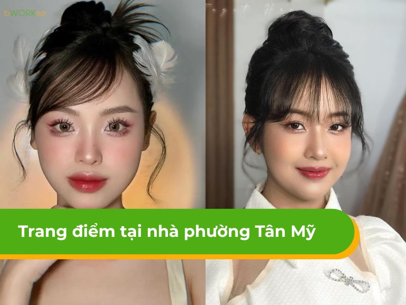 Dịch vụ trang điểm tại nhà phường Tân Mỹ chuyên nghiệp