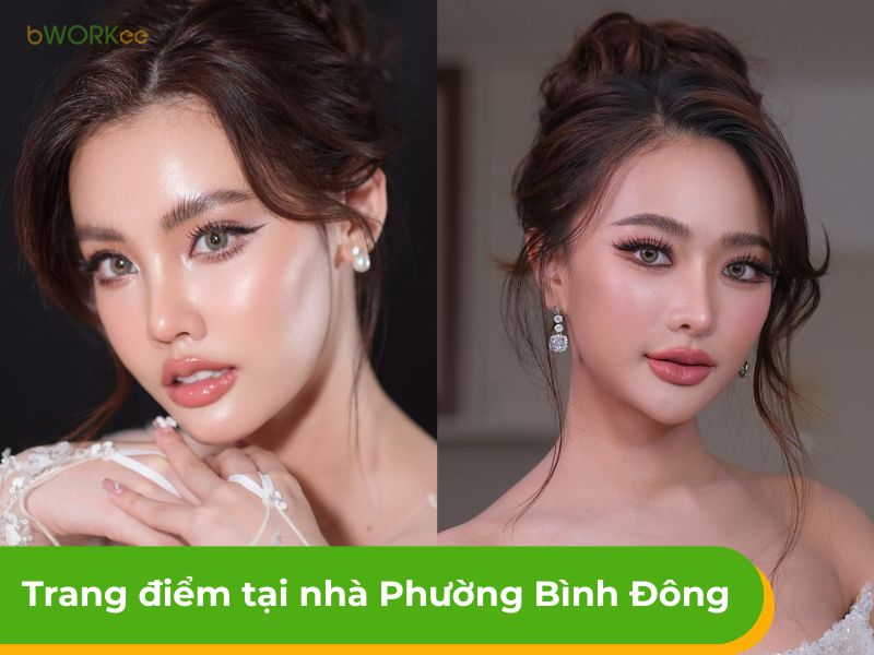 Trang điểm tại nhà phường Bình Đông, chỉnh chu từng chi tiết