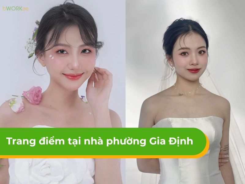 Bảng giá dịch vụ trang điểm tại nhà phường Gia Định
