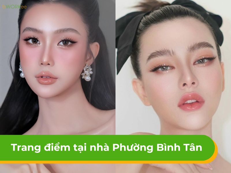 Bảng giá dịch vụ trang điểm tại nhà phường Bình Tân