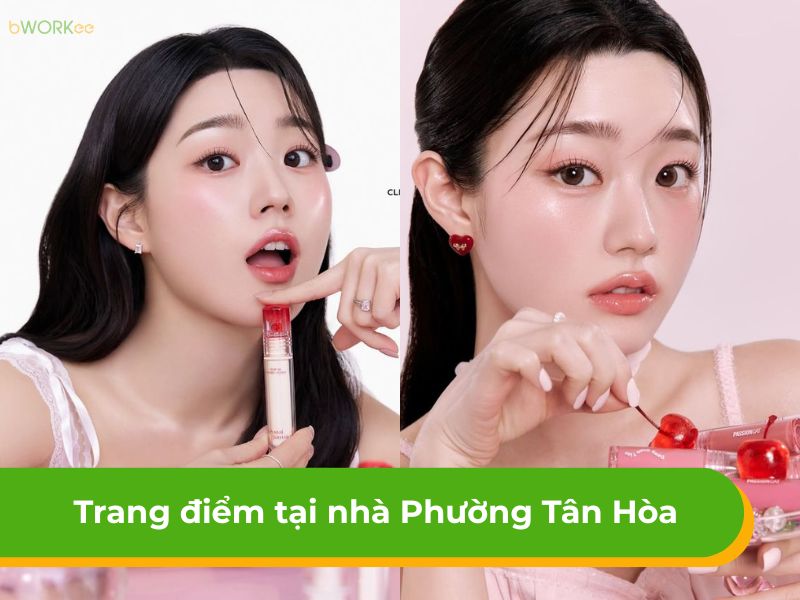 Dịch vụ trang điểm tại nhà phường Tân Hòa chuyên nghiệp