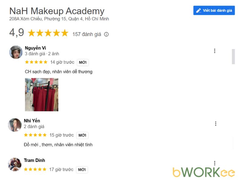 Đánh giá về NaH Makeup Academy