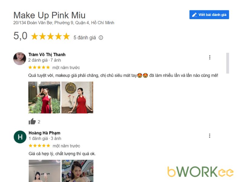 Đánh giá và cảm nhận từ khách hàng