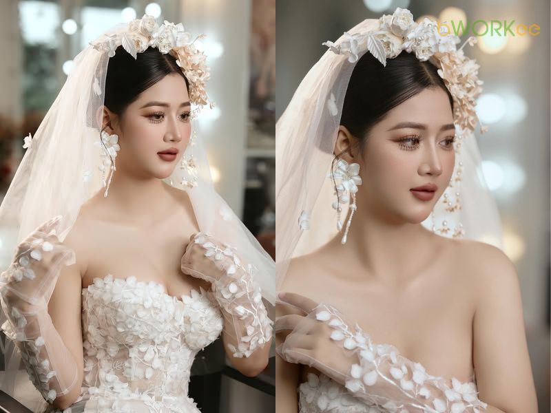 Không gian thực tế tại Trâm Lê MakeUp