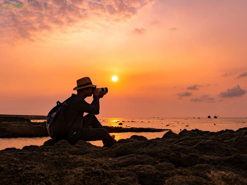 Chụp ảnh đo&agrave;n du lịch / tour tham quan