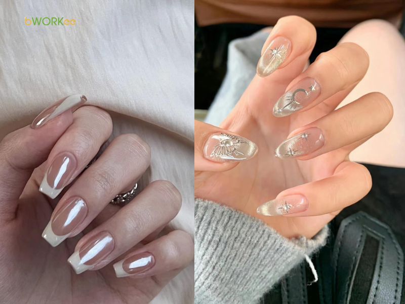 Nail nhũ Pháp