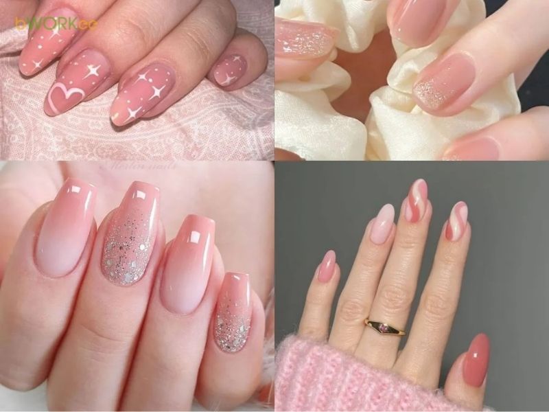 Nail nhẹ nhàng cho dân văn phòng – Thanh lịch và chuyên nghiệp