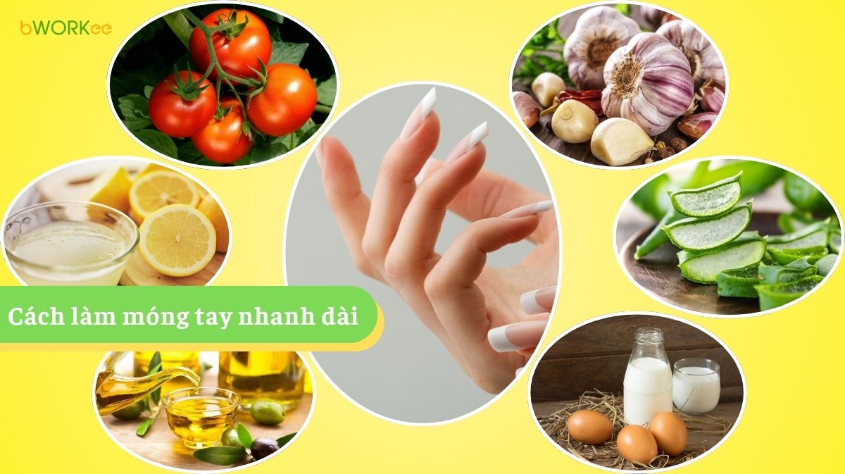 Bật Mí Cách Làm Móng Tay Nhanh Dài Trong 2 Ngày Tại Nhà