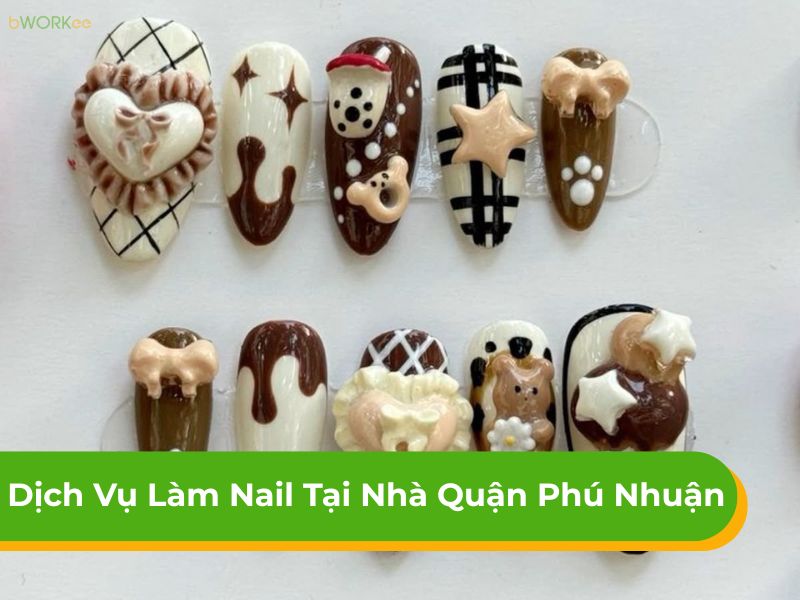 Giá dịch vụ làm nail tại nhà Quận Phú Nhuận nhanh tiện lợi