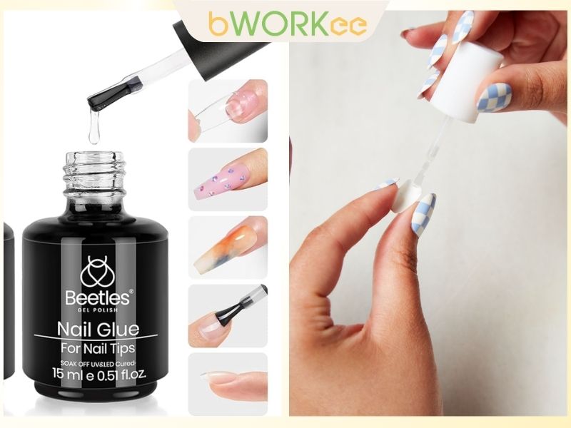 C&aacute;ch D&aacute;n M&oacute;ng Tay Giả Bằng Keo D&aacute;n Chuy&ecirc;n Dụng 