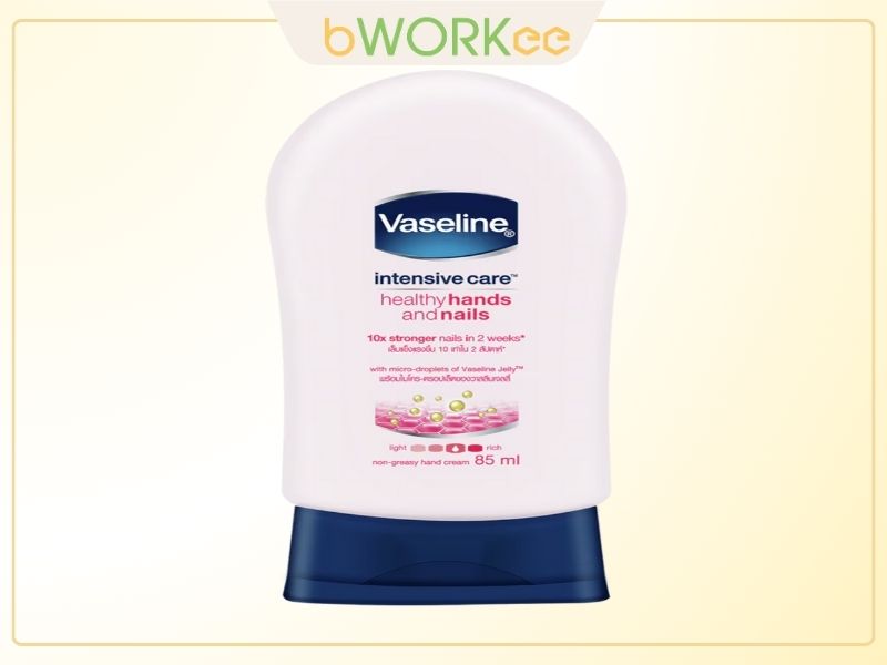 Kem dưỡng tay & m&oacute;ng Vaseline Healthy Hands