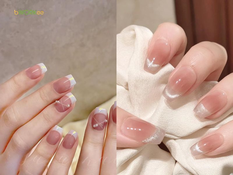 Hướng dẫn cách làm French đầu móng tại nhà