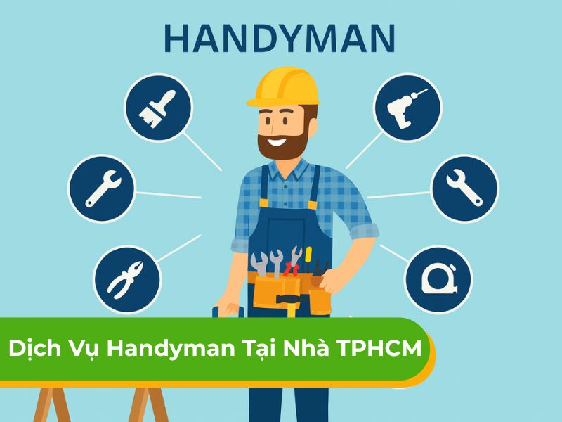 Dịch vụ handyman tại nhà TPHCM giá rẻ uy tín nhanh chóng