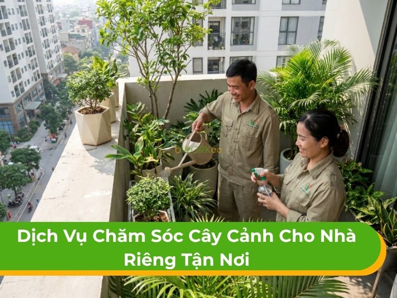 Dịch vụ chăm sóc cây cảnh cho nhà riêng tận nơi