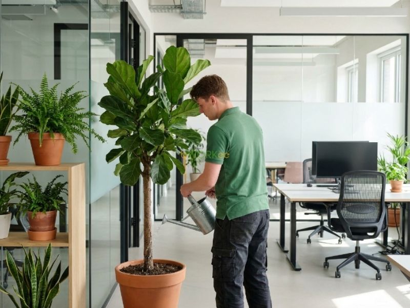 Dịch vụ chăm s&oacute;c c&acirc;y cảnh cho văn ph&ograve;ng, showroom bao gồm: